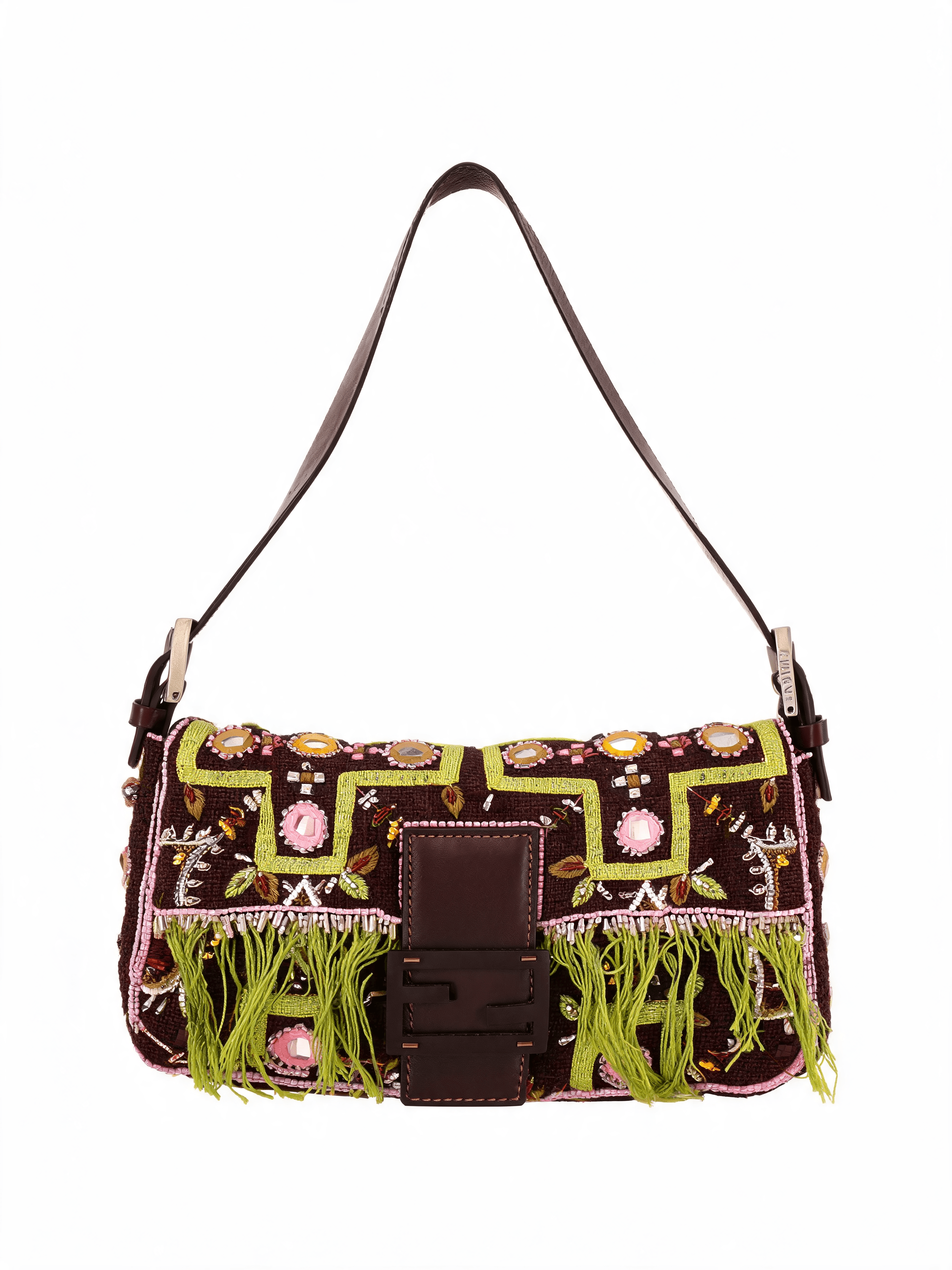 Baguette Limited Edition Beaded Fringe Multicolored