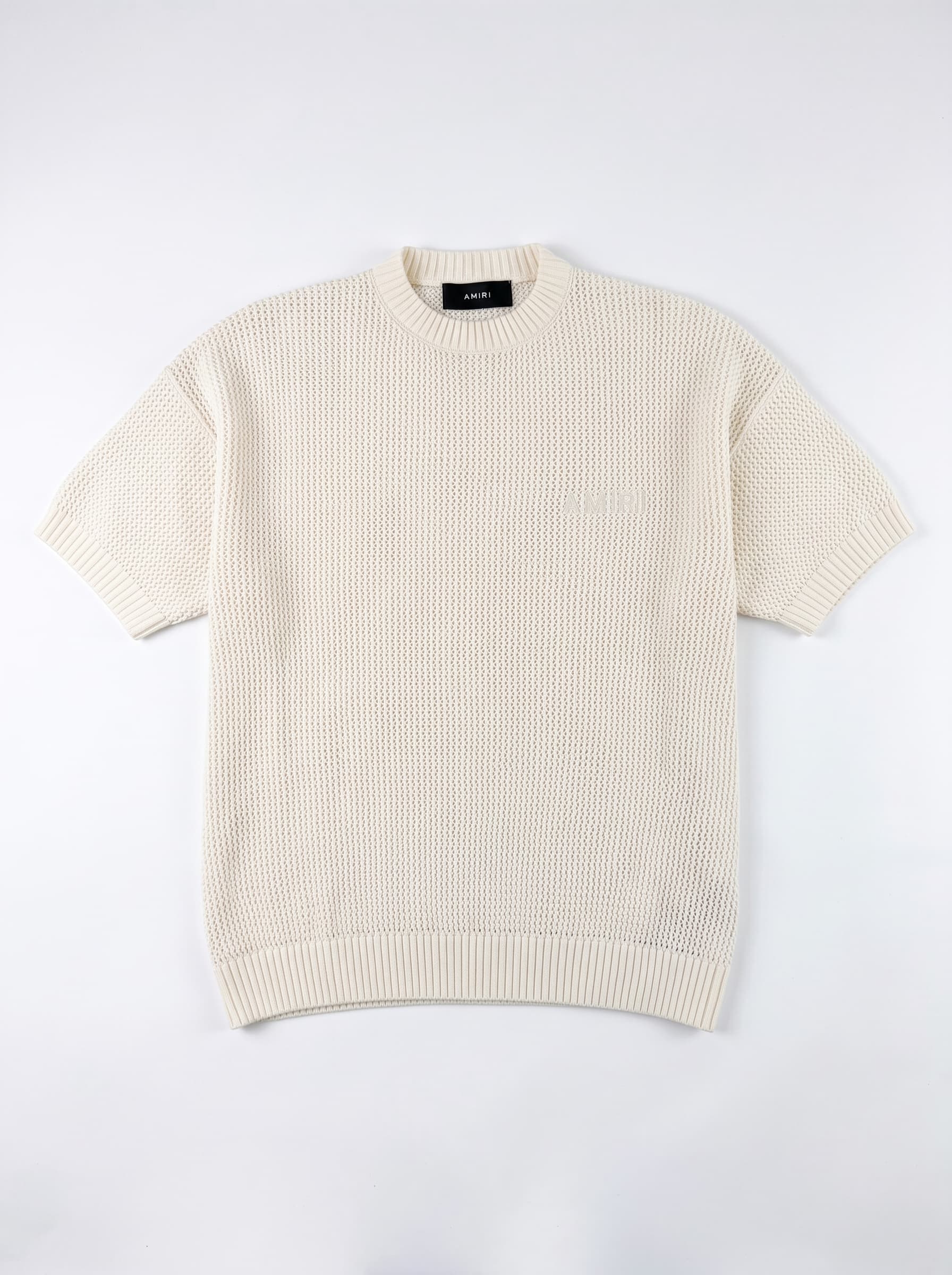 Amiri Crochet Mesh T-Shirt